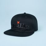 Mills Flat Cap - Black