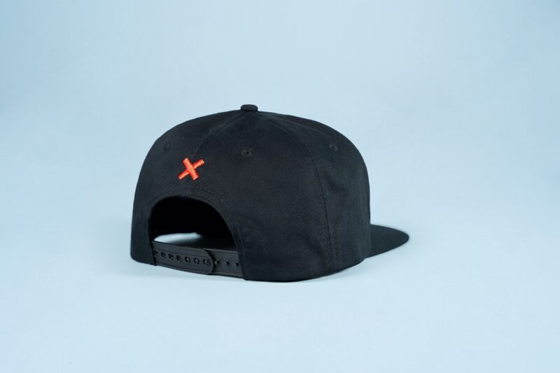 Mills Flat Cap - Black - Image 2